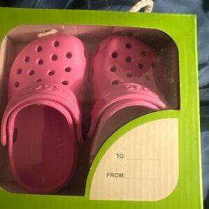 CROCS Kids Bright Pink Sandals